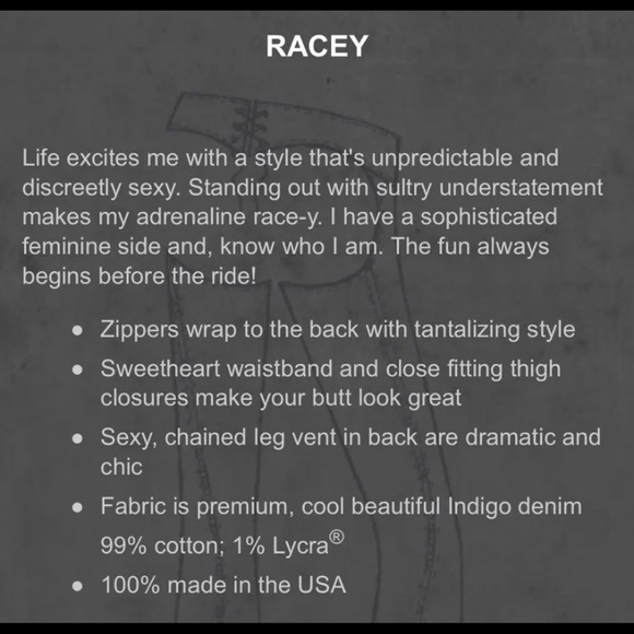 Women’s Denim Motorcycle Chaps - Picture 5 of 6